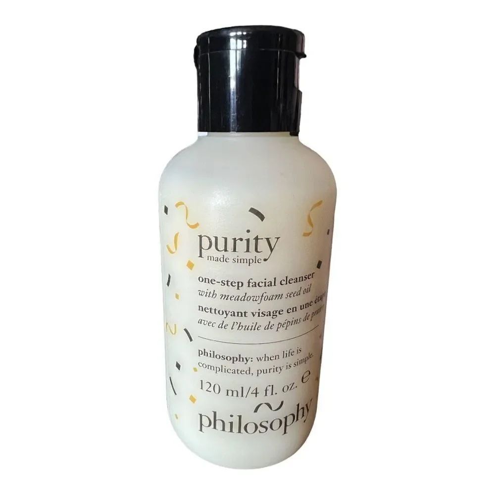 New Sealed Philosophy Purity Made Simple One-Step Facial Cleanser 4 oz